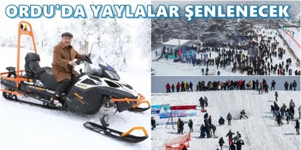 Ordu Yaylalarında Kış Festivalleri Başlıyor